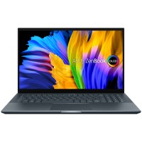 Ноутбук ASUS Zenbook Pro 15" OLED UM535QE-KY191W (AMD Ryzen 7 5800H 3.2 ГГц/15.6"/1920x1080/RAM 16Gb/SSD 512Gb/NVIDIA GeForce RTX 3050 Ti 4Gb/Win 11) Pine Grey (Серый)