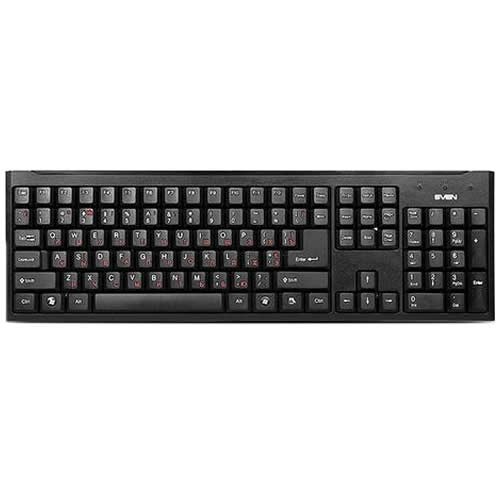 Клавиатура SVEN 303 Standard Power USB+PS/2 Black (Черный) EAC