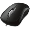 Проводная мышь Microsoft Basic Mouse PS2/USB оптическая (4YH-00007) Black (Черная)