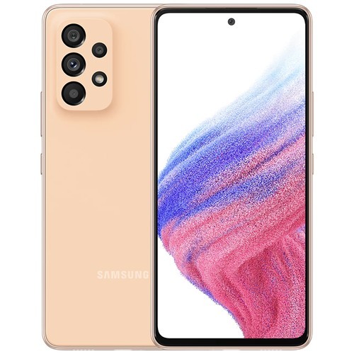 Смартфон Samsung Galaxy A53 5G 8/128Gb Peach (Персиковый)