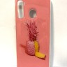 Силиконовая накладка для Samsung Galaxy A30 Цветная (Винил)