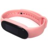Силиконовый браслет для Xiaomi Mi Band 5 (Свето-розовый)