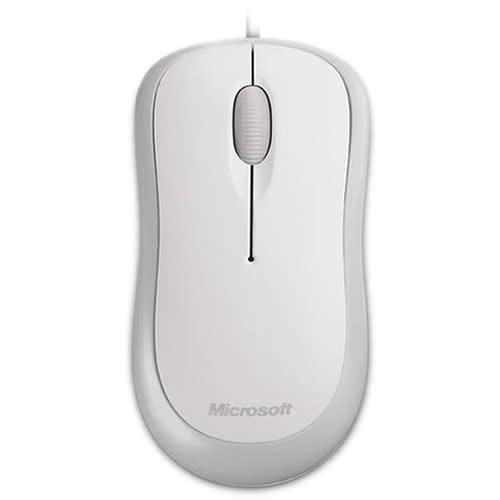 Проводная мышь Microsoft Basic Mouse PS2/USB оптическая (4YH-00008) White (Белая)