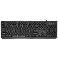 Клавиатура Oklick 400MR Slim USB Black (Черная)