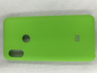 Чехол накладка с логотипом Mi для Xiaomi redmi Note 5 Зеленая