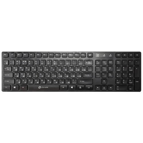 Клавиатура Oklick 570M Slim USB Black (Черный) EAC