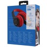 Беспроводные накладные наушники Borofone BO4 Charming Rhyme Black/Red (Черный/Красный)