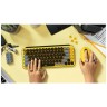 Клавиатура Logitech Wireless Keyboard POP Keys Blast Yellow (Черный/Желтый) 920-010716 EAC