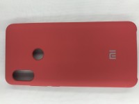 Чехол накладка с логотипом Mi для Xiaomi redmi Note 5 Красный