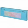 Клавиатура Oklick 550ML Slim Multimedia LED USB White (Белая)