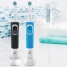 Электрическая зубная щетка Braun Oral-B Vitality D100.413.1 CrossAction 1+1 Black/Blue (Черный/Синий) EAC
