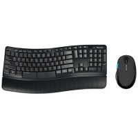 Комплект беспроводной Microsoft Wireless Desktop Sculpt Comfort USB Black (Черный)