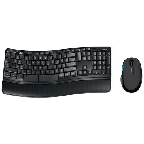 Комплект беспроводной Microsoft Wireless Desktop Sculpt Comfort USB Black (Черный)