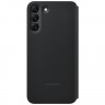 Чехол-книжка Samsung Clear View для Galaxy S22+ Черный (EF-ZS906CBEGRU)