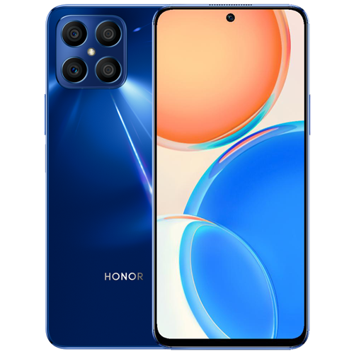 Смартфон Honor X8 4G 6/128Gb Ocean Blue (Синий океан) EAC