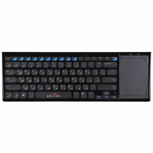 Клавиатура Oklick 850ST Multimedia Touch USB Black (Черная)