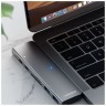 Многофункциональная док-станция типа-C Xiaomi HAGiBiS USB Type-C DC7 Gray (Серый)