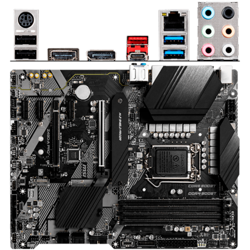 Материнская плата MSI Z490 LGA1200 DDR4 (Z490-A Pro) ATX, Ret EAC