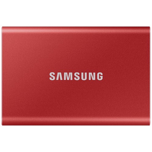 Внешний накопитель Samsung T7 SSD USB 3.2 2Tb Red (Красный) MU-PC2T0R/WW