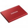 Внешний накопитель Samsung T7 SSD USB 3.2 2Tb Red (Красный) MU-PC2T0R/WW