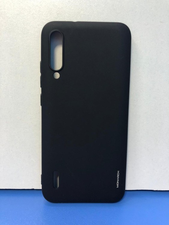 Силиконовая накладка для Xiaomi Mi A3 (Черная) Monarch
