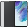 Чехол-книжка Samsung Smart Clear View для Galaxy S21 FE темно-серый (EF-ZG990CBEGRU)