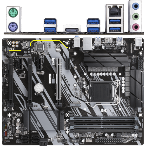 Материнская плата Gigabyte Z390 LGA1151v2 DDR4 (Z390 UD) ATX, Ret EAC