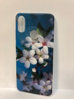 Силиконовая накладка для Xiaomi redmi Note 7 Цветная (Винил)