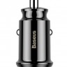 Автомобильное зарядное устройство Baseus Grain Car Charger (Dual USB 5V 3.1A) Black CCALL-ML01