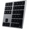Цифровая клавиатура Satechi Aluminum Extended Keypad (ST-XLABKM) Bluetooth Space Gray (Серый космос)