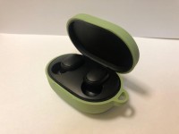 Силиконовый чехол для беспроводных наушников Xiaomi AirDots/Redmi AirDots (Green) Зеленый