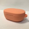 Силиконовый чехол для беспроводных наушников Xiaomi AirDots/Redmi AirDots (Pink) Розовый