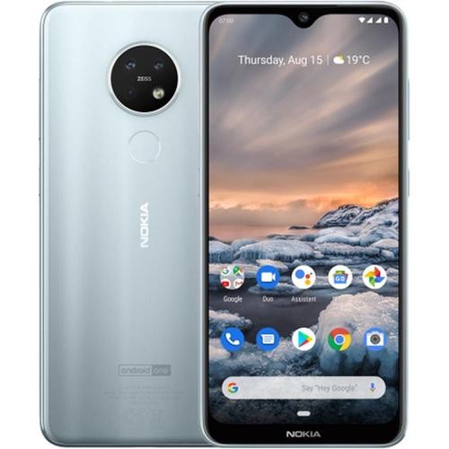 Смартфон Nokia 7.2 4/64GB Ice (Серебряный) EAC