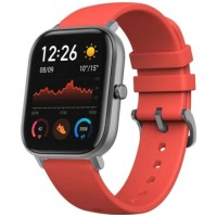 Часы Amazfit GTS Vermillion Organge (Черный/Оранжевый) EAC