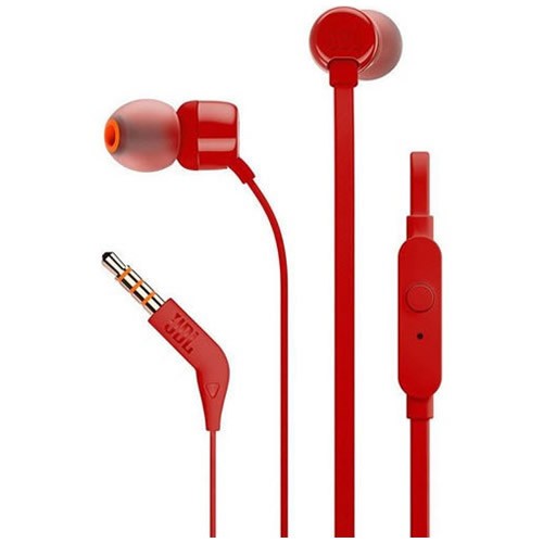 Наушники JBL T110 Red (Красный) EAC