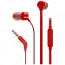 Наушники JBL T110 Red (Красный) EAC