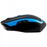Беспроводная мышь Oklick 630LW Dragon USB оптическая Black/Blue (Черно-голубая)