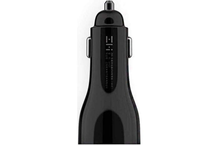 Автомобильное зарядное устройство Xiaomi ZMI Car Charger 45W Dual Port USB/Type-C (AP721) Black