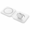 Беспроводная зарядная станция Apple MagSafe Duo Charger, 14W White (Белый) MHXF3