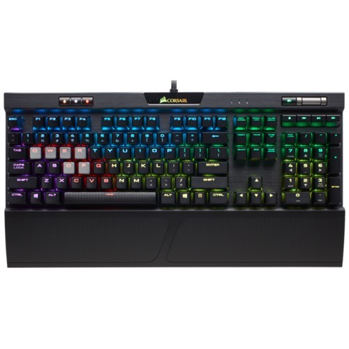 Клавиатура Corsair K70 RGB MK.2 (Cherry MX Silent) USB Black (Черная)