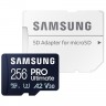 Карта памяти MicroSDXC Samsung PRO Ultimate 256Gb (MB-MY256SA)