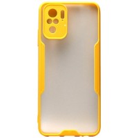 Силиконовая накладка Bubble для Xiaomi Redmi Note 10S Yellow (Желтый)