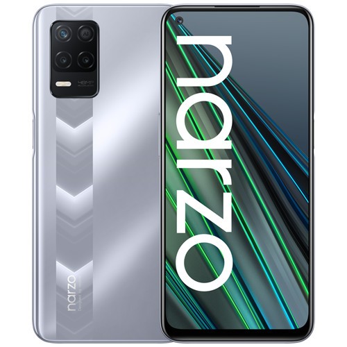 Смартфон Realme NARZO 30 4G 6/128Gb Racing Silver (Серебряный) EAC