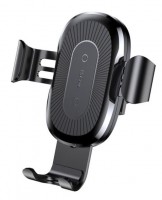 Автомобильный держатель Baseus Wireless Charger Gravity Car Mount (Black) WXYL-01