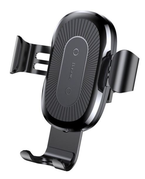 Автомобильный держатель Baseus Wireless Charger Gravity Car Mount (Black) WXYL-01