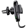 Автомобильный держатель Baseus Wireless Charger Gravity Car Mount (Black) WXYL-01