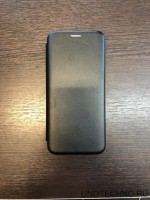 Чехол книжка для Xiaomi Mi A3 (Черная)