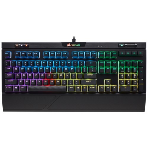 Клавиатура Corsair Strafe RGB MK.2 (Cherry MX Silent) USB Black (Черная) EAC